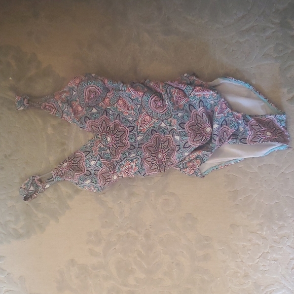 Assets by Spanx Womens Full-Coverage One Piece Swimsuit 1553 In Bloom. - Picture 4 of 11